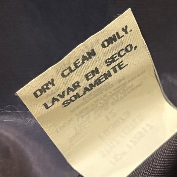 VTG Wool Blazer Plum Purple Single Button Size 12 Officecore Work Style Preppy - Picture 10 of 10